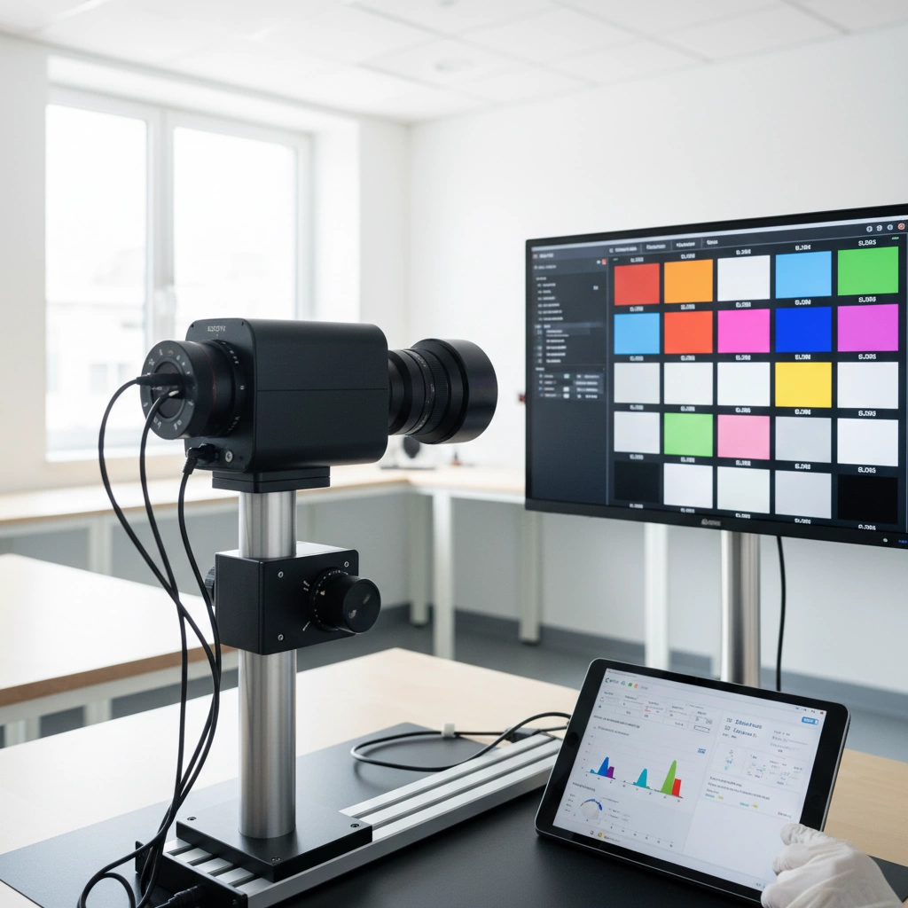 Filter-Based Imaging Colorimeter Calibration Accuracy