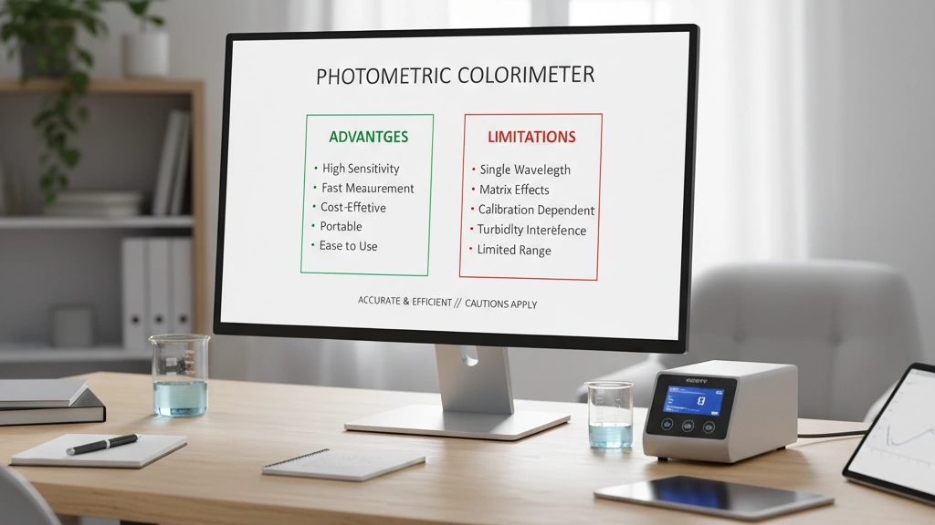 Photometric Colorimeter Advantages and Limitations