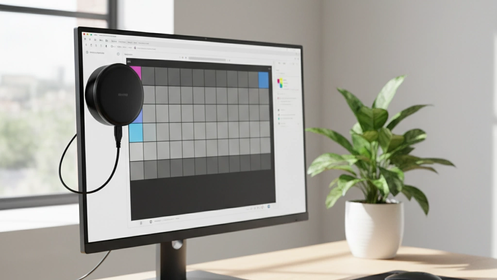 colorimeter for monitor calibration