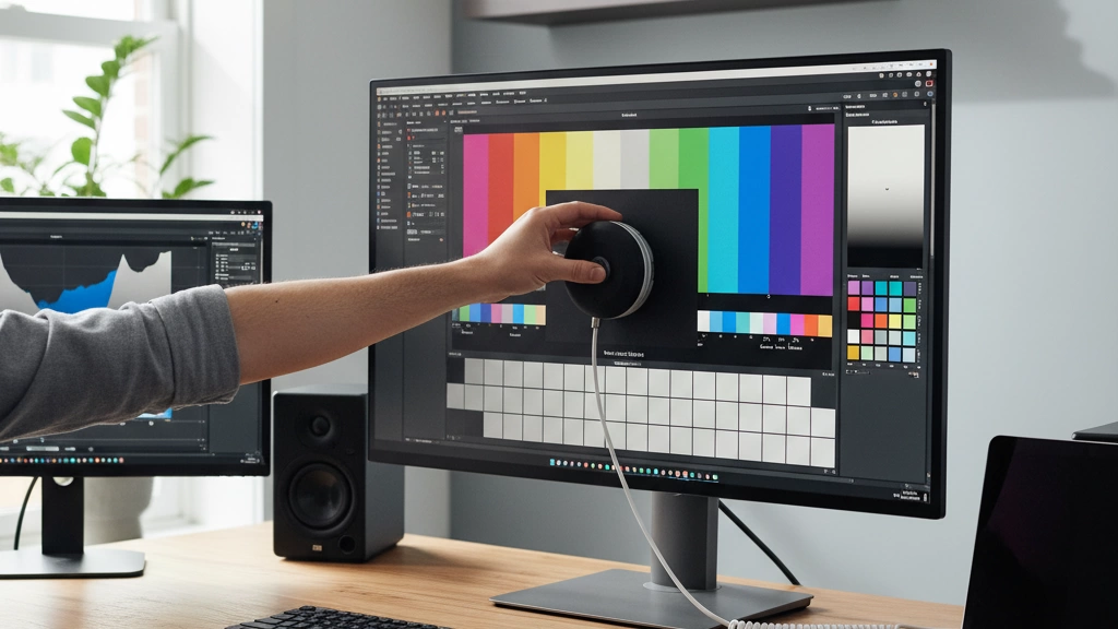 monitor colorimeter calibration workflow